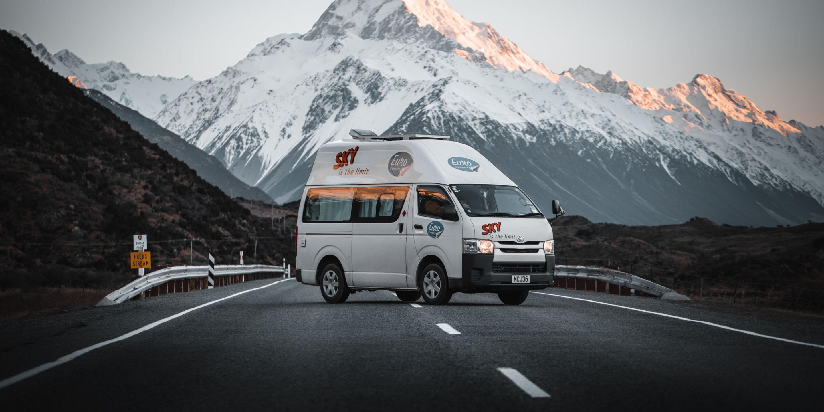 Euro Sky 3 Campervan Hire New Zealand 1