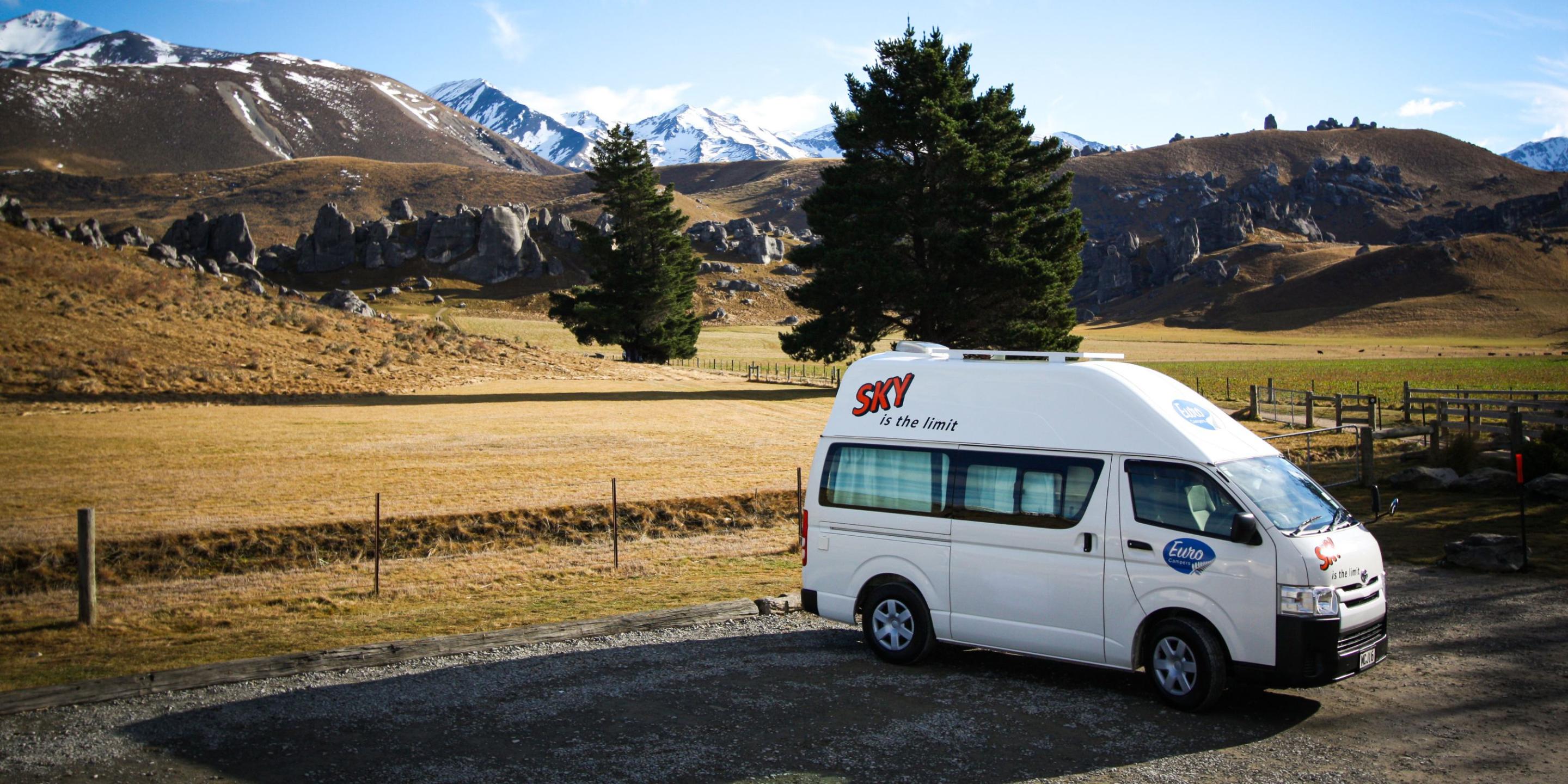 Euro Sky 3 Campervan Hire New Zealand 6