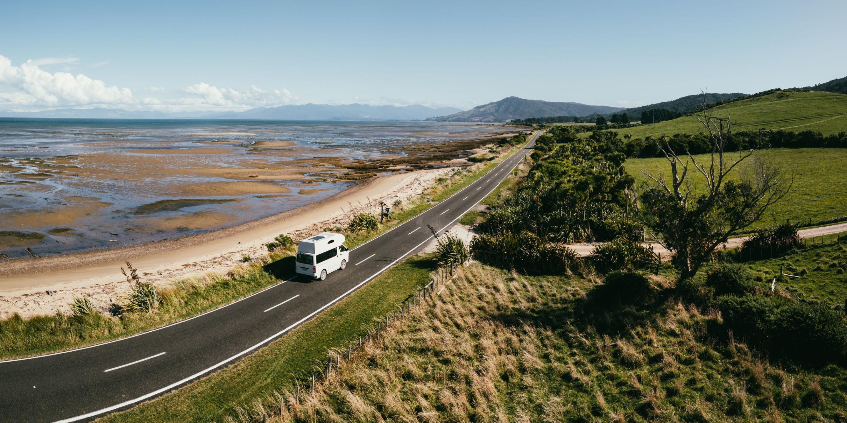 Happy 3ST Campervan Hire New Zealand 6