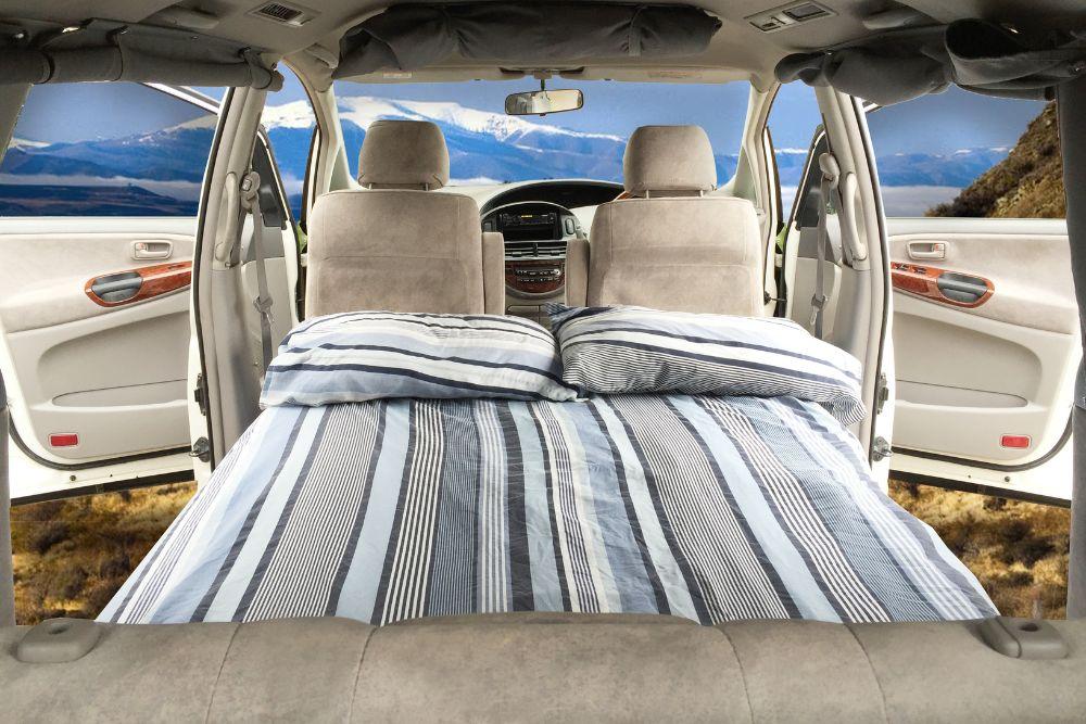 Happy Sleeper Interior Layout Campervan Hire New Zealand 11